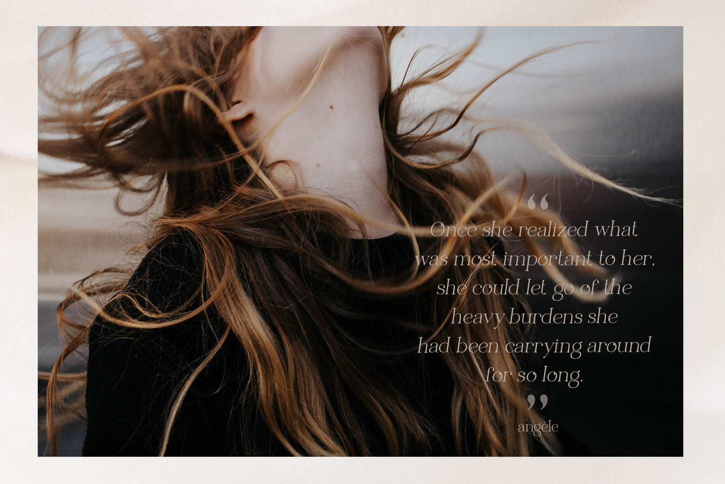 Angele, font family