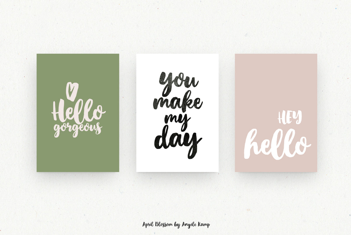 April Blossom font