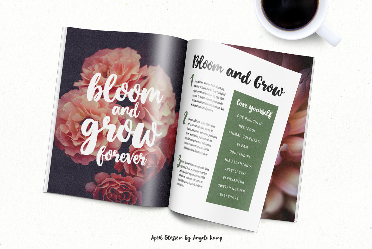 April Blossom font