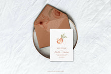 Load image into Gallery viewer, Floral Peaches watercolors
