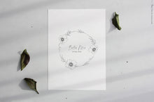 Load image into Gallery viewer, Floral Vines botanical watercolor art illustrations Angele Kamp
