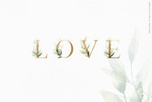 Load image into Gallery viewer, Gold Leaf watercolors
