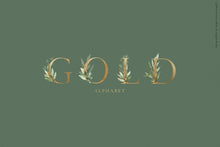 Load image into Gallery viewer, Gold Leaf watercolors
