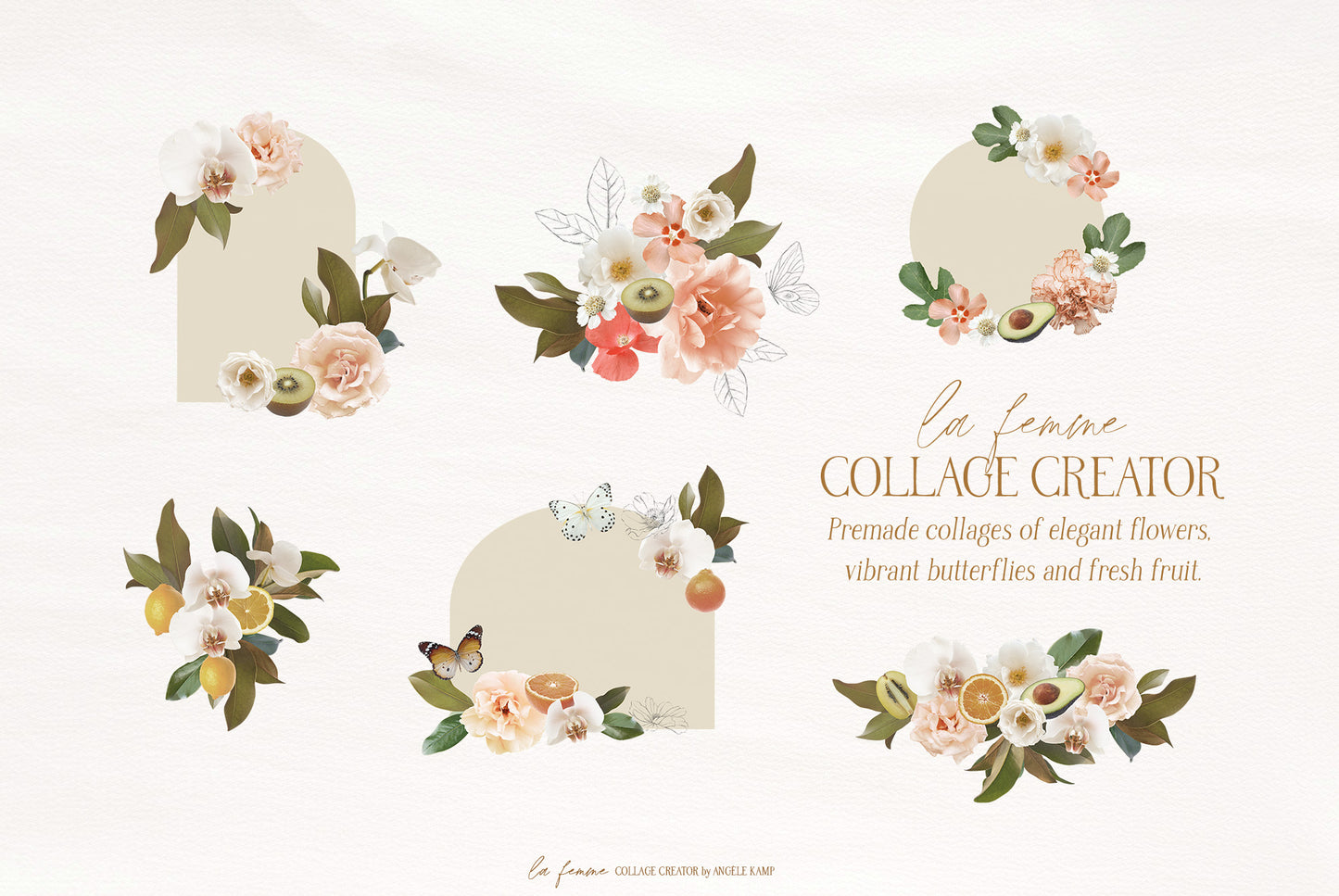 La Femme collage creator