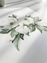 Load image into Gallery viewer, Magnolia Flowers Original watercolor
