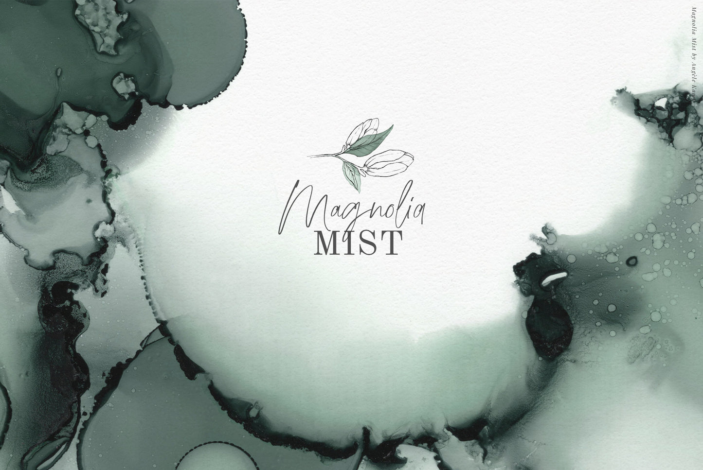 Magnolia Mist watercolor art