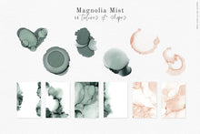 Load image into Gallery viewer, Magnolia Mist watercolor art
