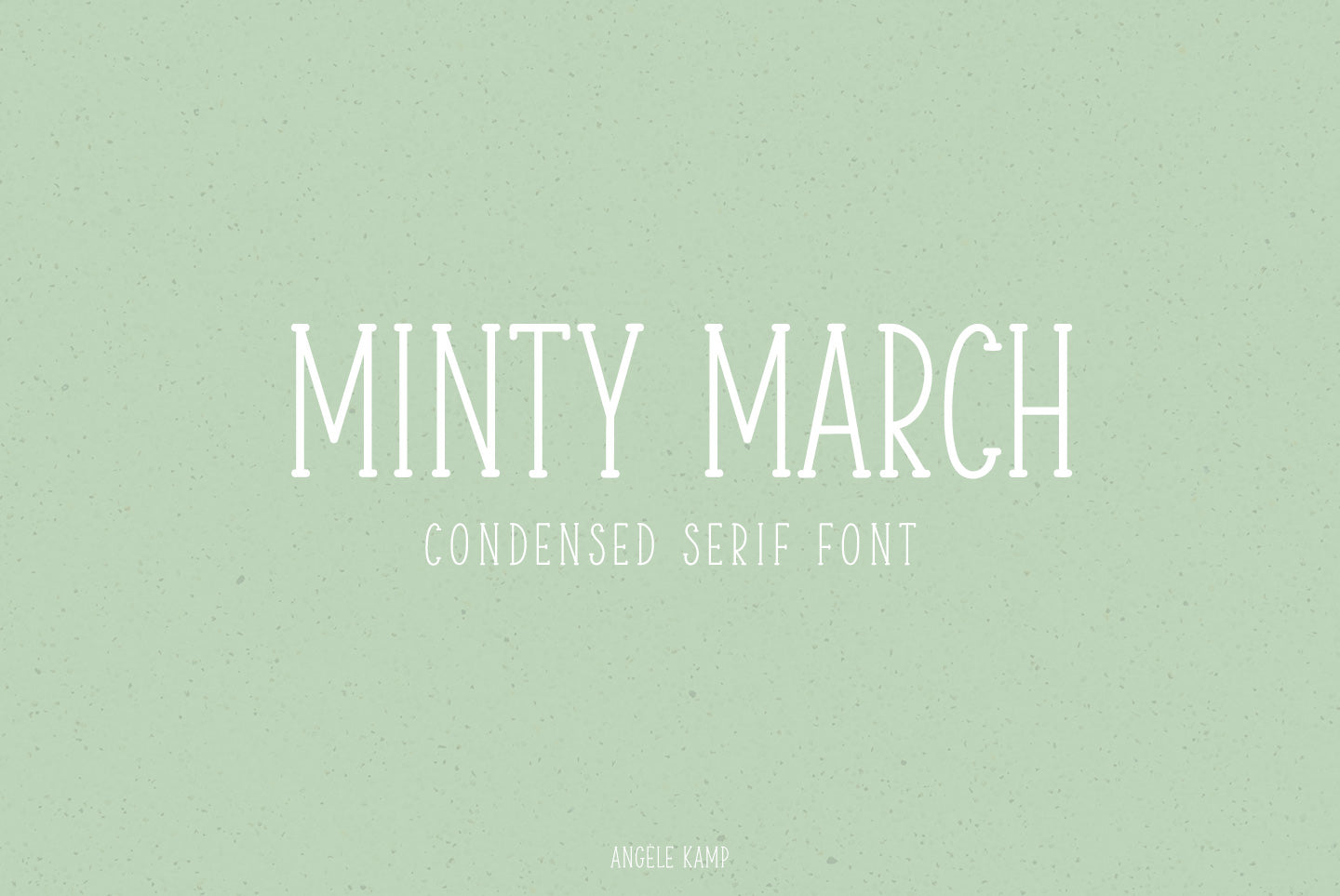 Minty March font