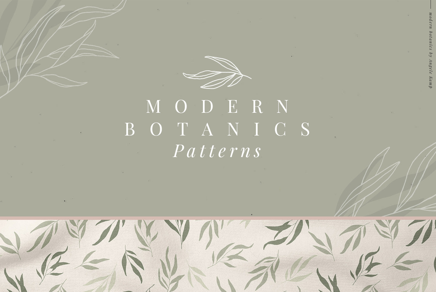 Modern Botanics patterns