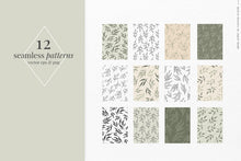 Load image into Gallery viewer, Modern Botanics patterns
