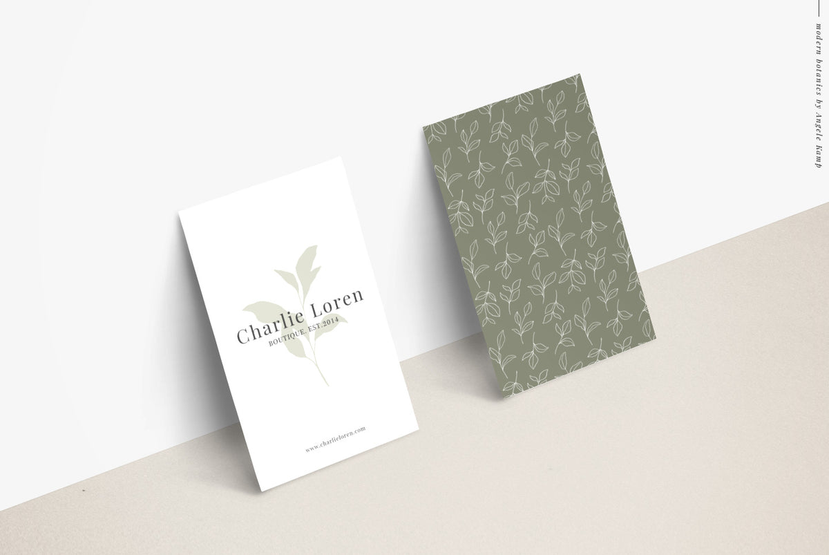 Modern Botanics patterns