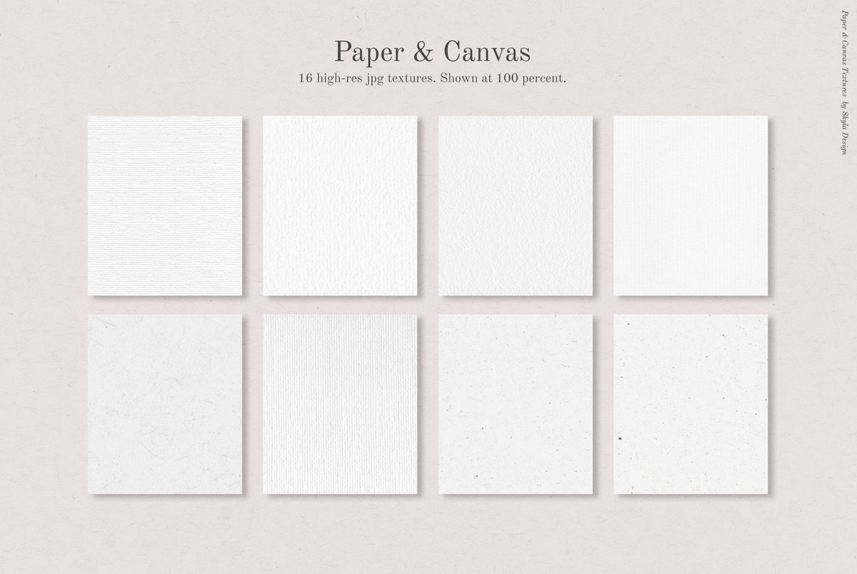Paper & Canvas textures Skyla Design