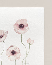 Load image into Gallery viewer, Pink Poppies 01 Print
